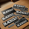 BL4CKOUT Precision Stickers