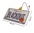 Blackout Capa de Placa - North America Carro - Replacement Glass