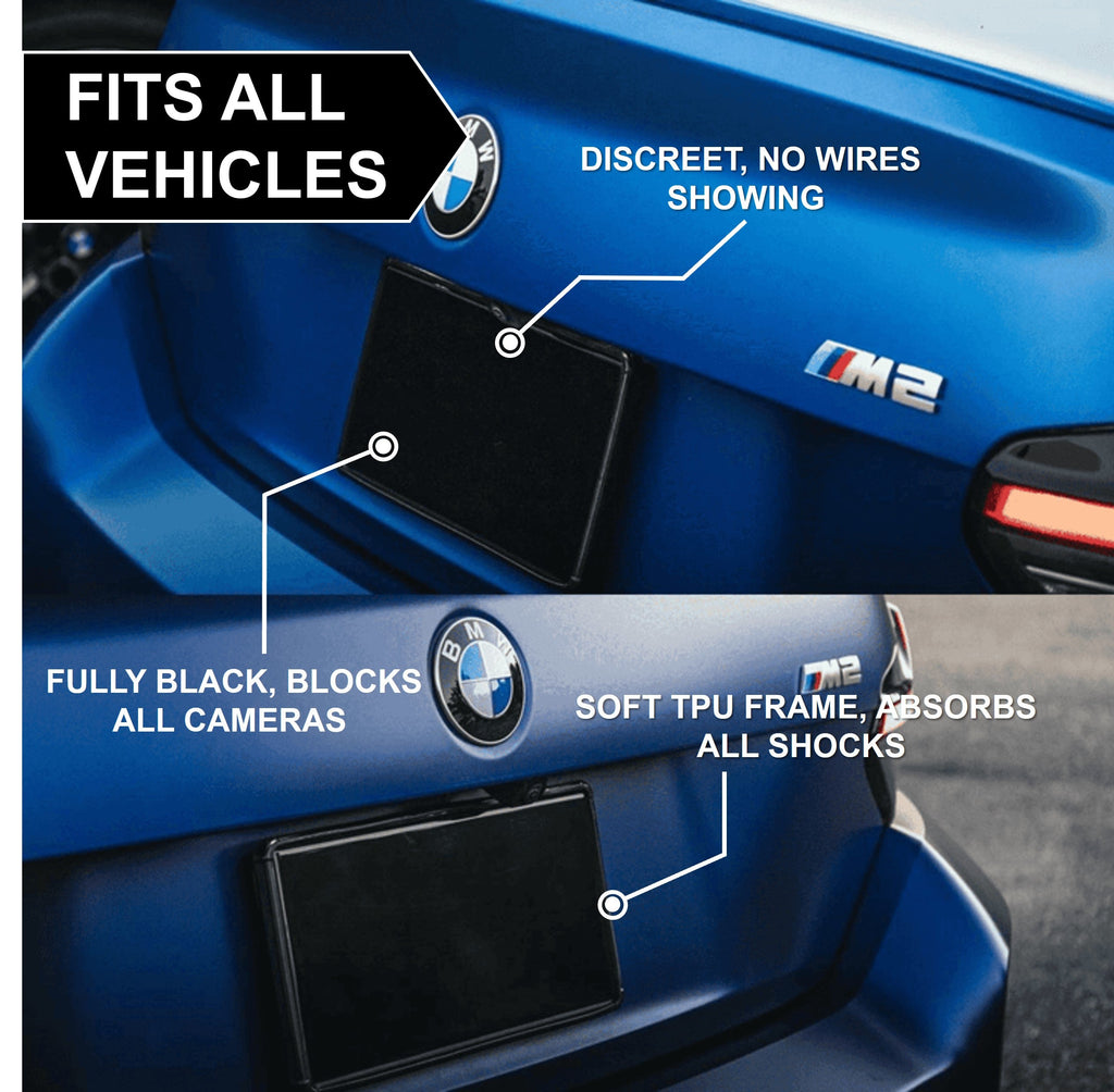 Blackout Plate Cover - European Carro (52x11cm)